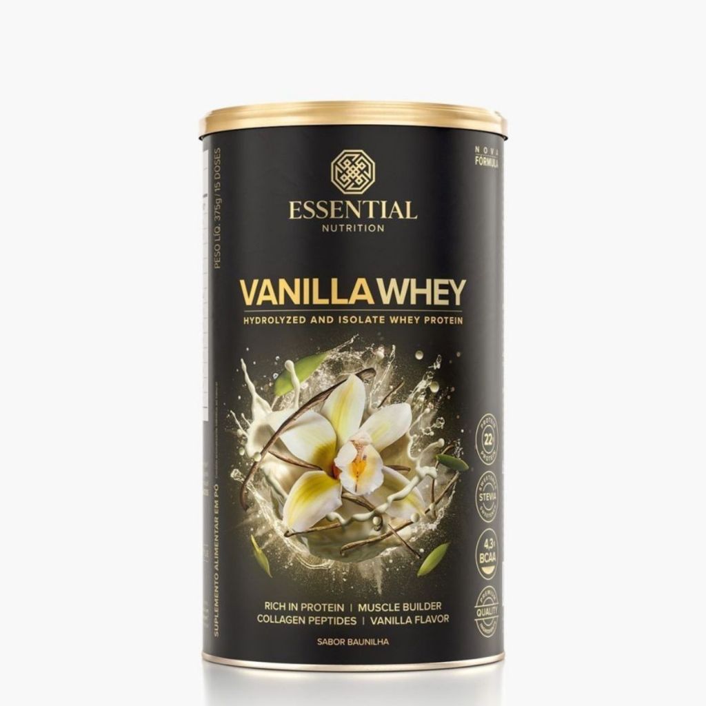 Vanilla Whey Protein 375g Essential Nutrition