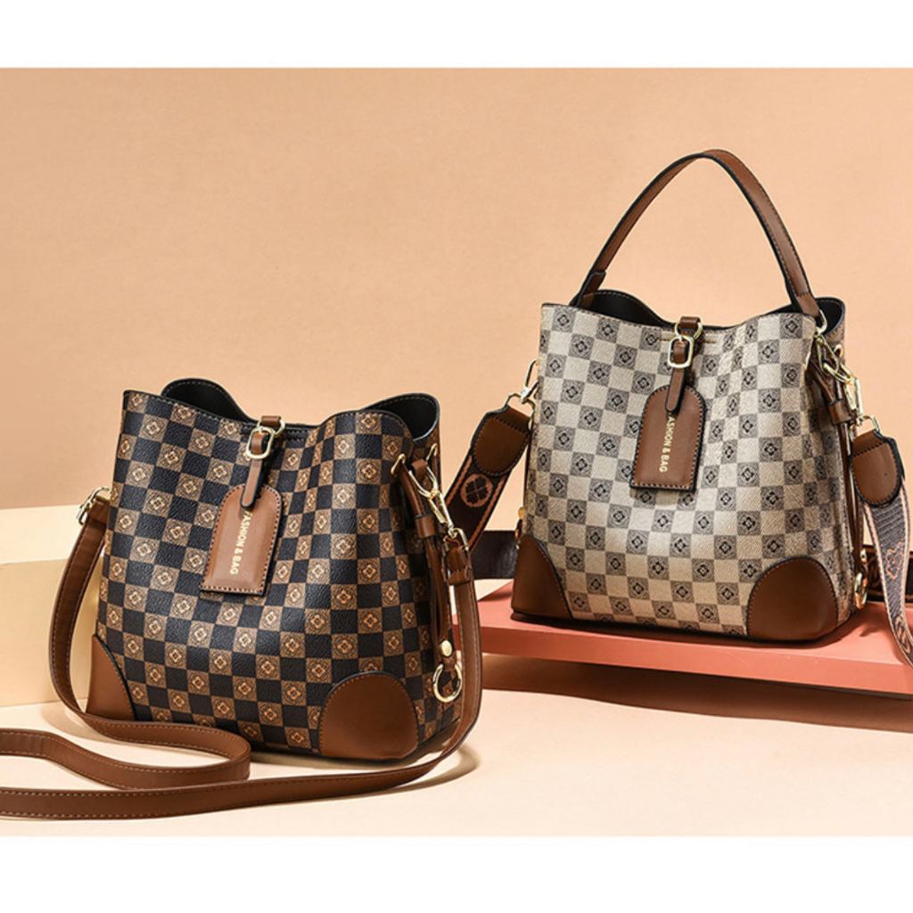 Bolsa feminina Moda Fashion De Ombro Balde Cruzado[A1051]