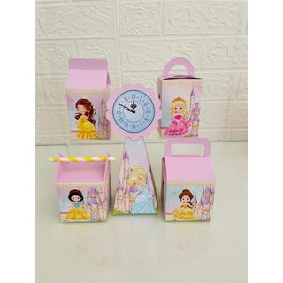 Caixas Personalizada Princesas, caixinhas princesas, caixinha princesa cute, kit festa princesas, (pegue e monte)
