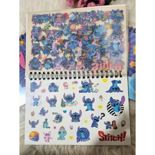 Caderno com Adesivos Stitch - Papelaria Fofa - Papelaria Kawaii em Oferta na Shopee