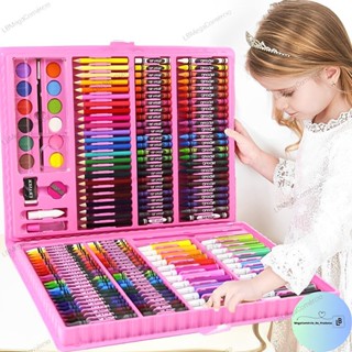 Maleta Pintura Infantil Estojo Lápis Giz Canetinhas Desenhos Colorir Criatividade Pequenos Artistas em Oferta na Shopee