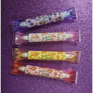 Kit 4 marca texto perfumado aromas de frutas duas pontas Food Trends Leo&Leo fofy papelaria fofa kawaii em Oferta na Shopee