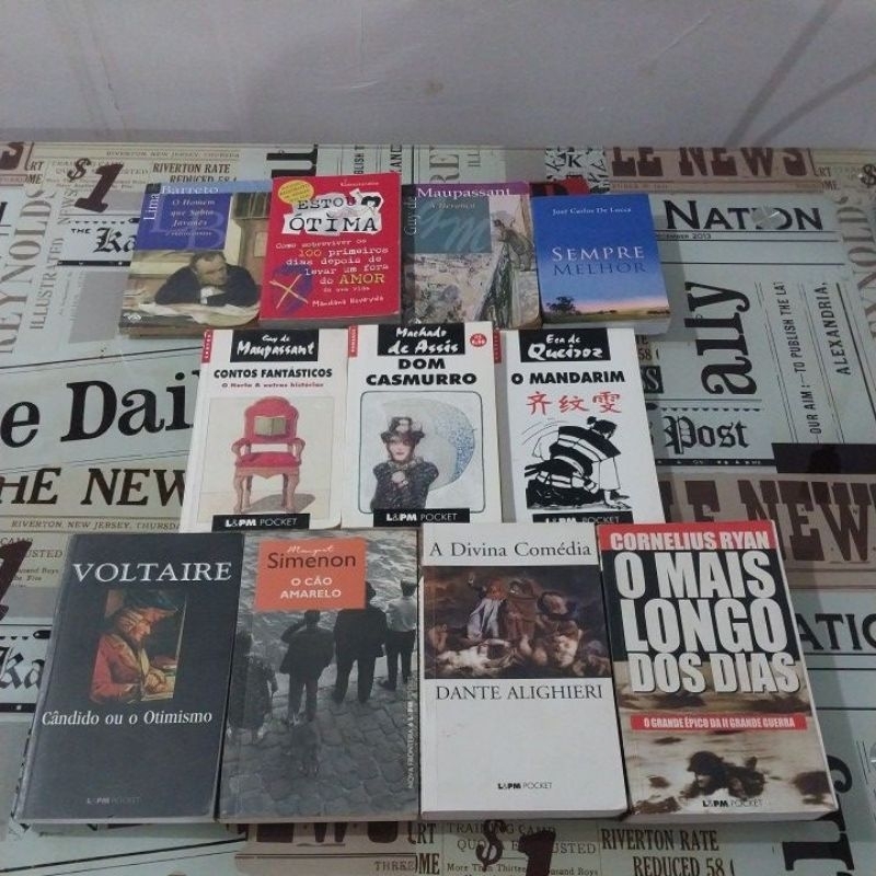 Livros Literatura Clássicos Diversos Edição de Bolso em Oferta na Shopee