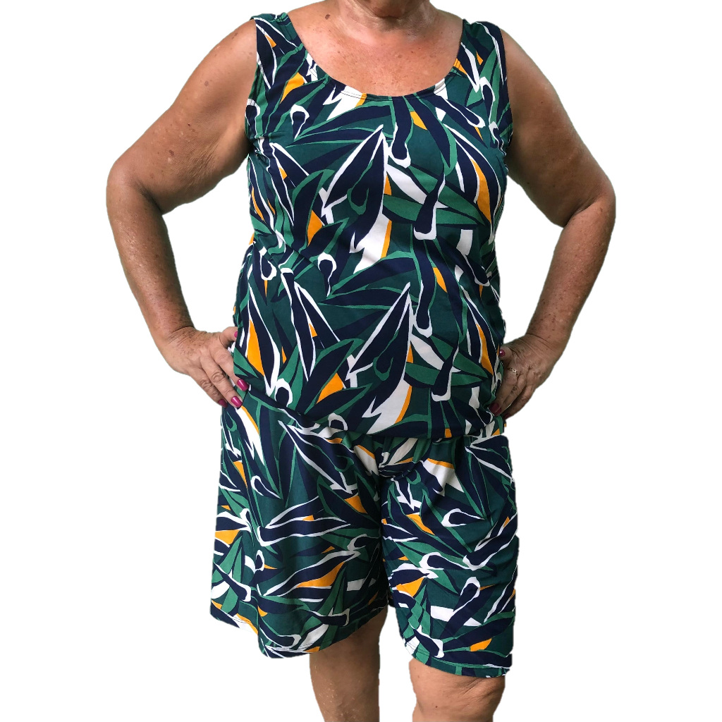 Conjunto Malha Fria Leve e Confortável - Tamanho do 40 ao 50
