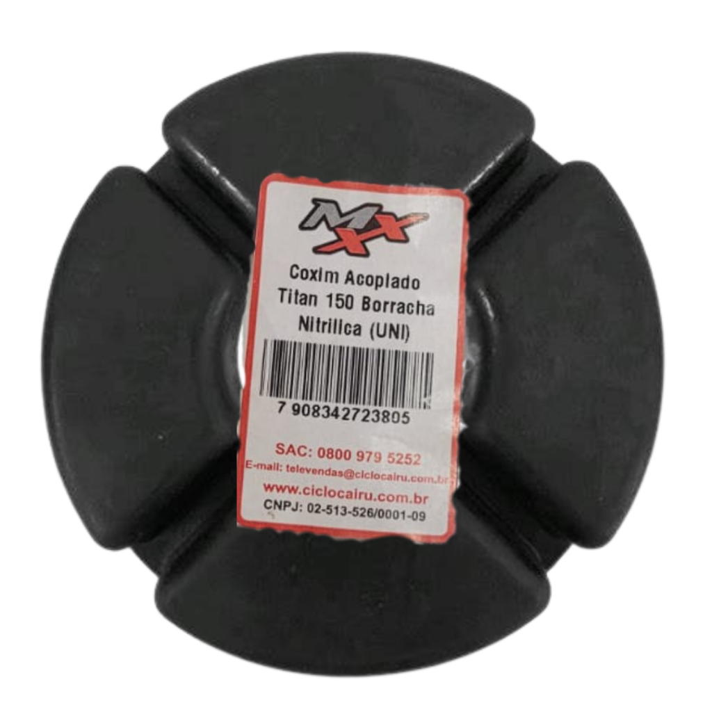 Coxim Coroa Titan 150 Acoplada \ Borracha NitrÍlica (UNI)