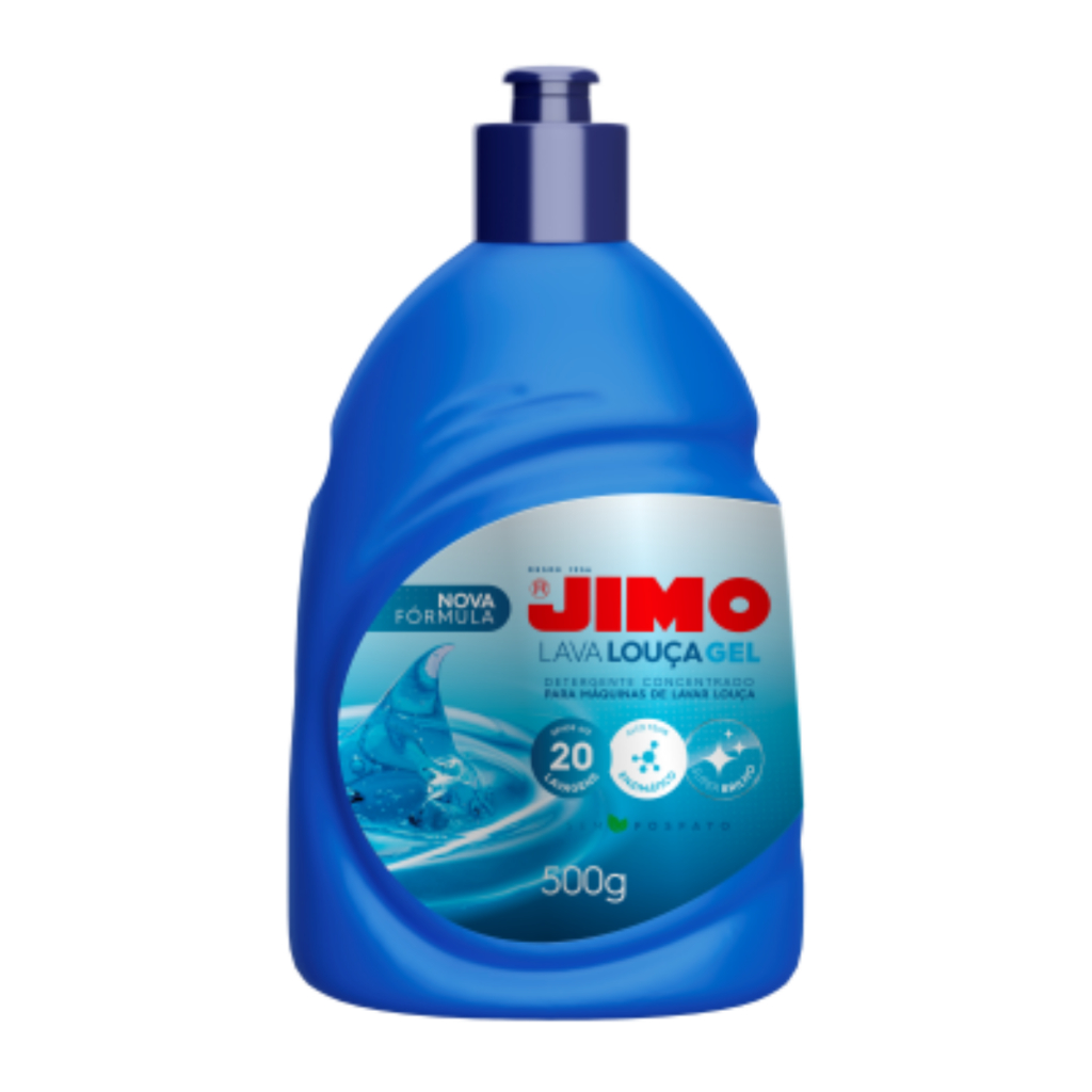 Lava Louça Gel Detergente Concentrado 500g Para Lava Louça JIMO