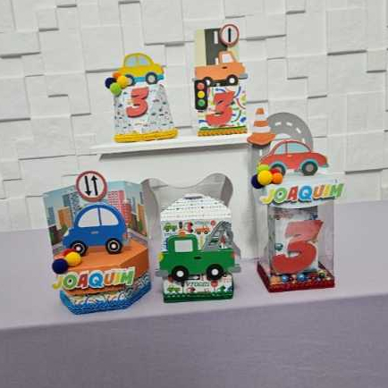 kit com 20 caixinhas para festa lembrancinhas personalizadas- Carrinhos(pode ser personalizado em qualquer tema)