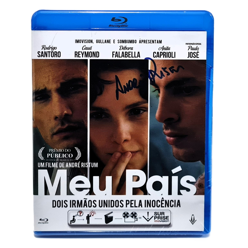 Blu Ray Meu País Lacrado / Rodrigo Santoro Cauã Reymond Débora Falabella Tk0f
