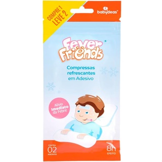 Fever Friends Compressas Antitérmicas Babydeas 8H Efeito Febre em Oferta na Shopee