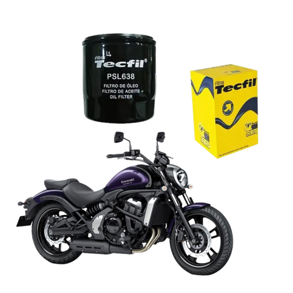 Filtro De Oleo Kawasaki Vulcan S650 2015 Tecfil orignal