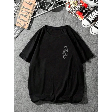 Camiseta estampada Unissex 100% Algodão Lançamento Streetwear Envio Rapido