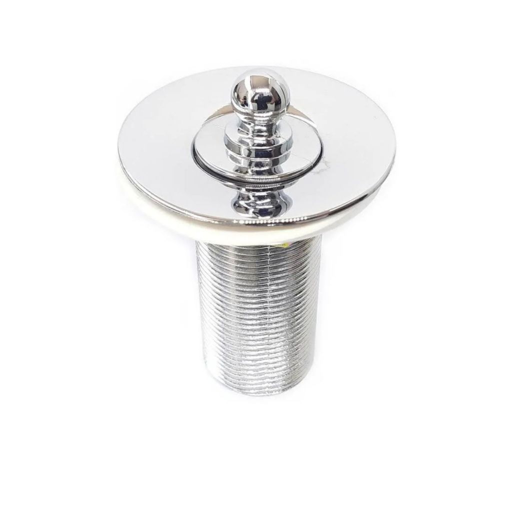 Válvula Lavatório Banheiro Pia Cuba Metal Cromado 7/8 Acabamento Cromado em Oferta na Shopee