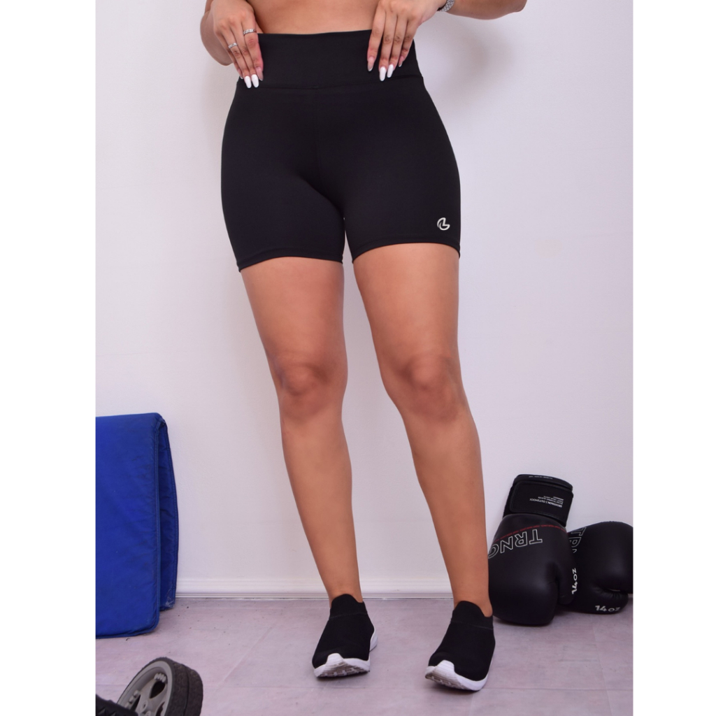 Short Feminino Suplex Academia Caminhada Treino Passeio Não Transparente Confortável