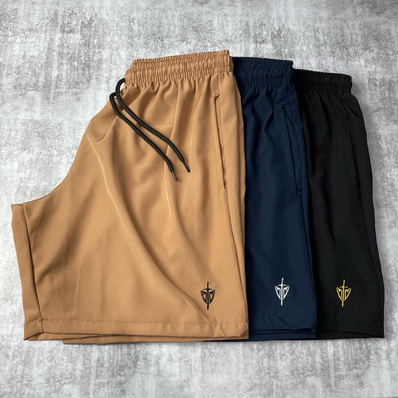 Short Masculino Plus Size Tactel De Praia Bermuda Mauricinho Esportivo Treino