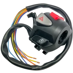 Interruptor de partida modelo CB 500X/F com botão de pisca alerta universal para adaptação.