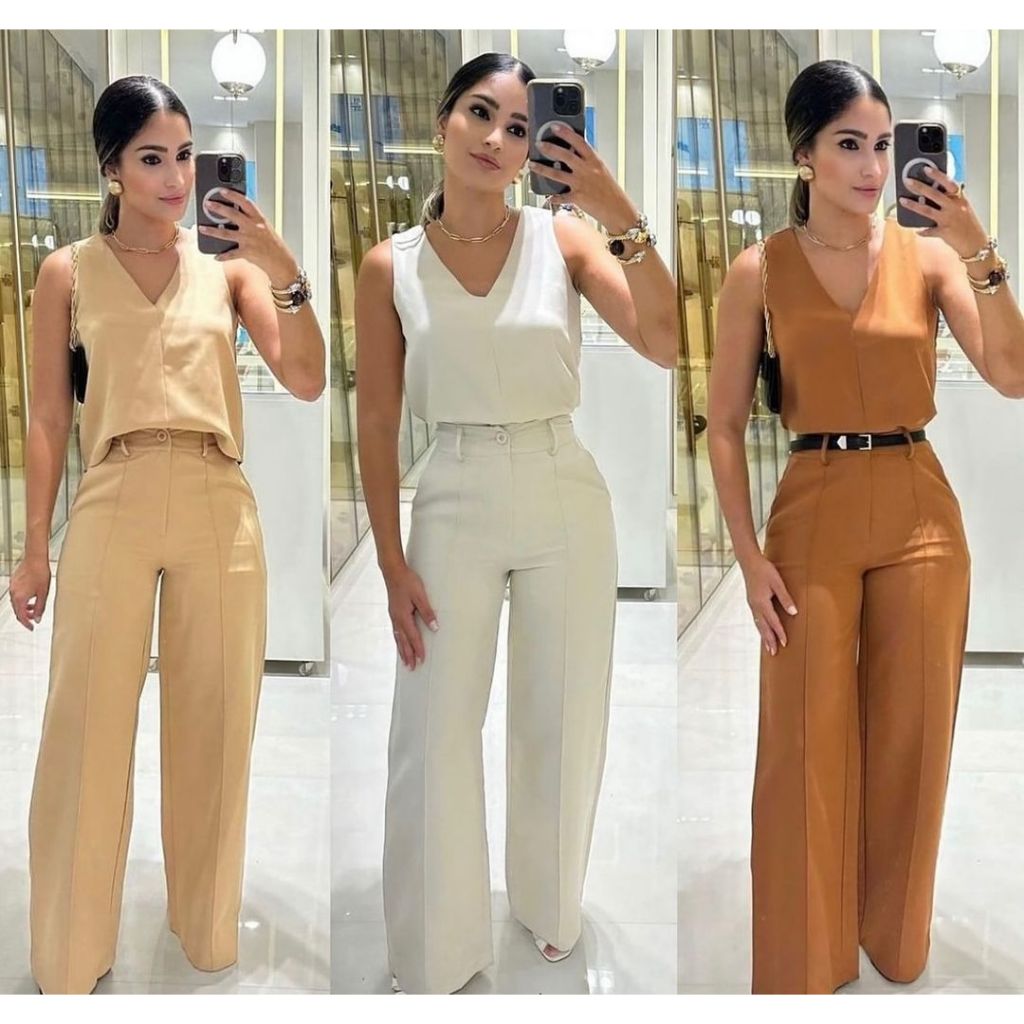 Conjunto de Alfaiataria Elegante