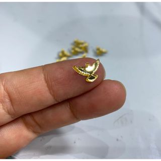 50/ 100/ 150 unid. Mini Apliques Acrílico Espelhado Pomba Divino Espirito Santo (1cm) em Oferta na Shopee