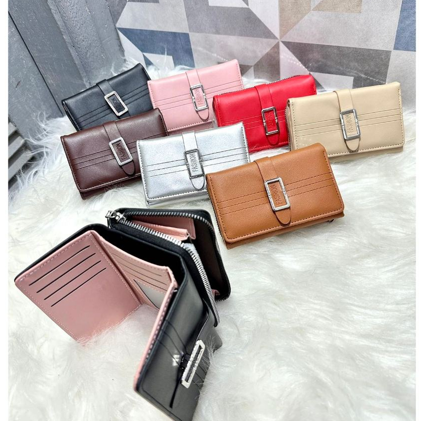 Carteiras Feminino Cartões De Alta Capacidade Moedas(114-11)