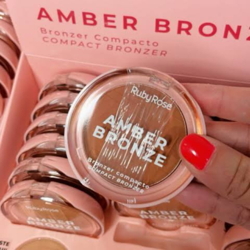 Contorno Bronzer Compacto Amber bronze -- RUBY ROSE