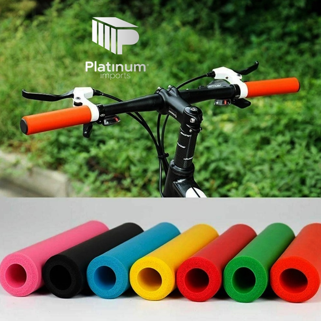 Manopla Bike Silicone Antiderrapante Gel e Espuma Ergonômica para MTB e Speed com Conforto Absorção de Impacto Anatômico em Oferta na Shopee