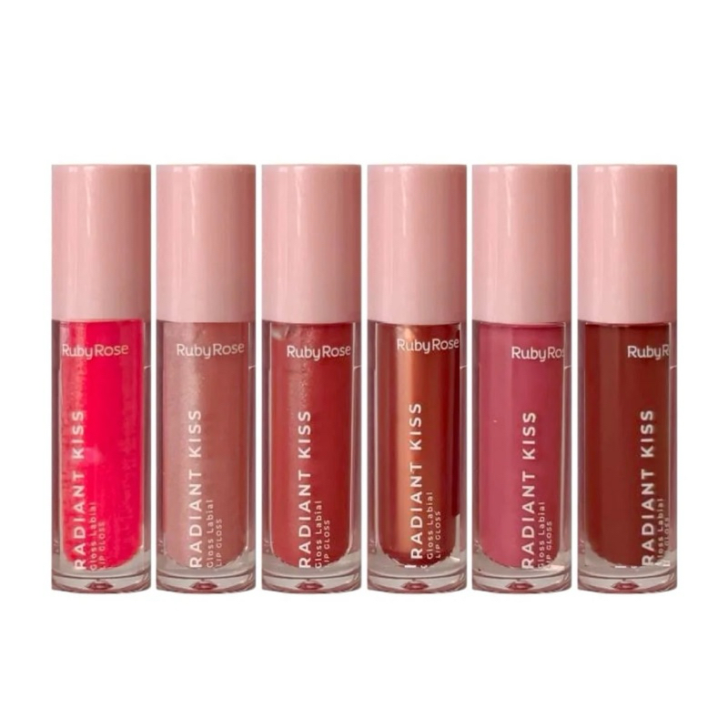 Gloss Radiante Kiss- Ruby Rose - LANÇAMENTO LINHA ROSA PINK RUBY ROSE
