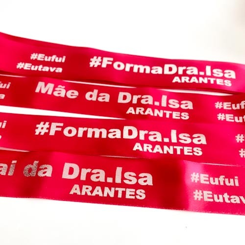 Headband Personalizada - Kit 10 unidades - Formatura I Festas I Evento I Show I Casamento I Aniversário