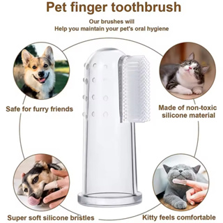 Dedeira para Limpeza Dental Pet Clean para Cães e Gato em Oferta na Shopee