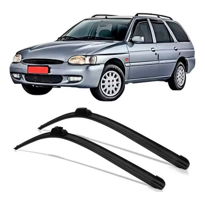 Par Palheta Parabrisa Silicone Escort Zetec Sw 1997 À 2002