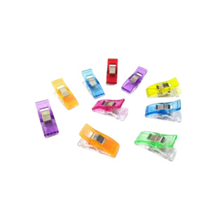 Clipe Colorido Pequeno para Patchwork e Costura com 6 unds em Oferta na Shopee