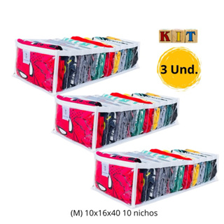 Kit 3 colmeias organizadoras de gaveta para roupas de bebe e peças intimas 30 nichos em Oferta na Shopee