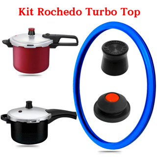 Peças de Reposição para Panela de Pressão Rochedo Turbo/Smart 3 a 4,5 Litros Borracha,Peso e Válvula em Oferta na Shopee