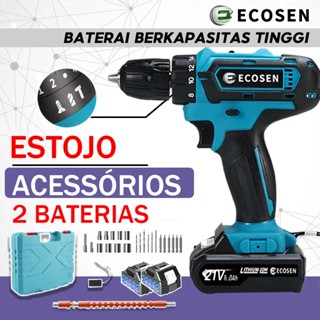Parafusadeira Furadeira de Impacto à Bateria 21V