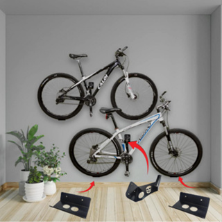 Suporte Para Pendurar Bicicleta De Parede Horizontal Preto em Oferta na Shopee