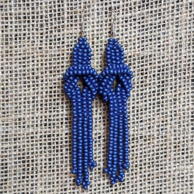 Brincos de miçangas. em Oferta na Shopee