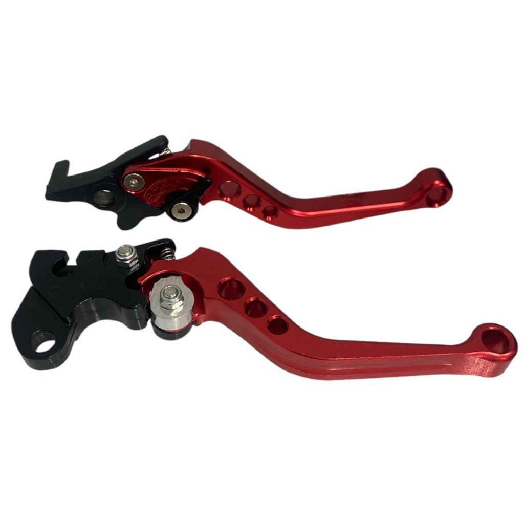 Par De Manete Esportivo Honda Nx 400 Falcon Xr 200 250 Bros 150/160 Freio A Disco