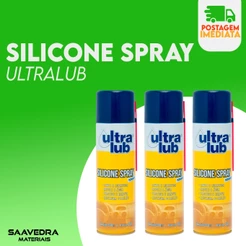 Silicone Limpa E Lubrifica Repele Agua 300ml Ultra Lub Kit 3