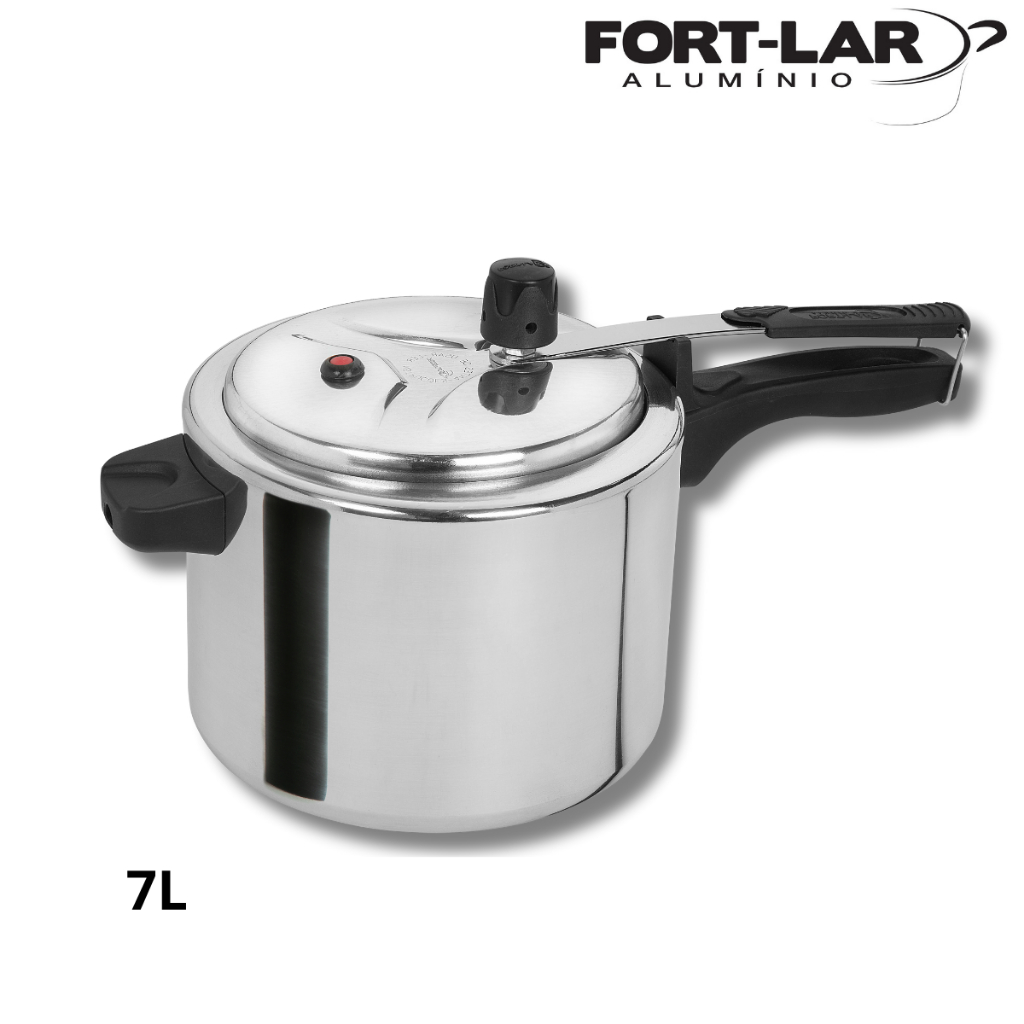 Panela de Pressao 7 litros Polida Fortlar- FA