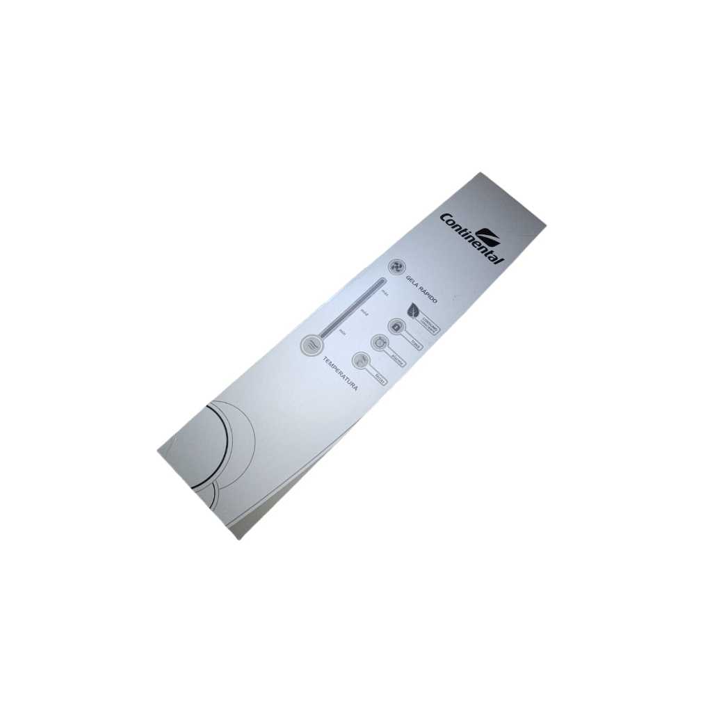 Adesivo Painel Temperatura Freezer Continental RFN711792