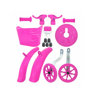 Kit Aro 16 Rosa Acessórios Montagem Bicicleta Infantil Bike - Wester em Oferta na Shopee