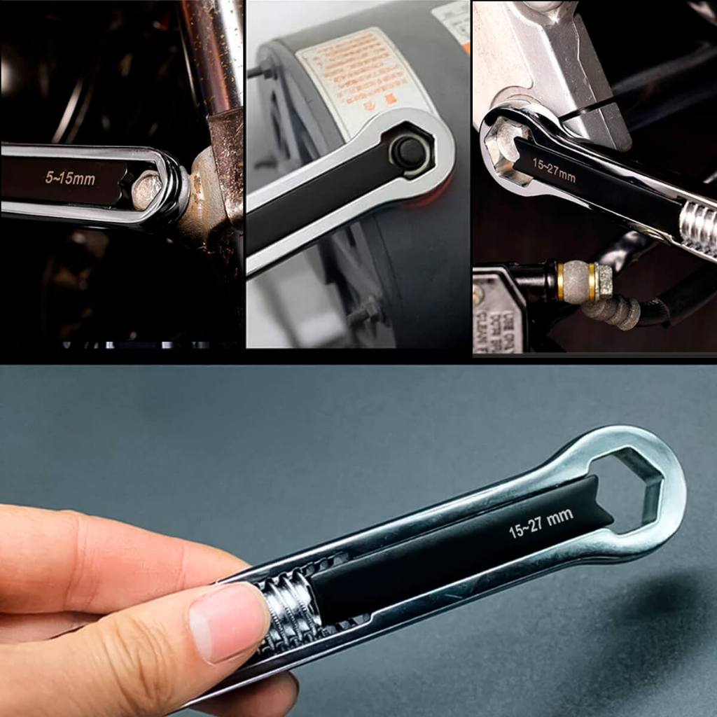 Chave Estrela Ajustável [15-27mm] – Versatilidade e Resistência em Uma Só Ferramenta!