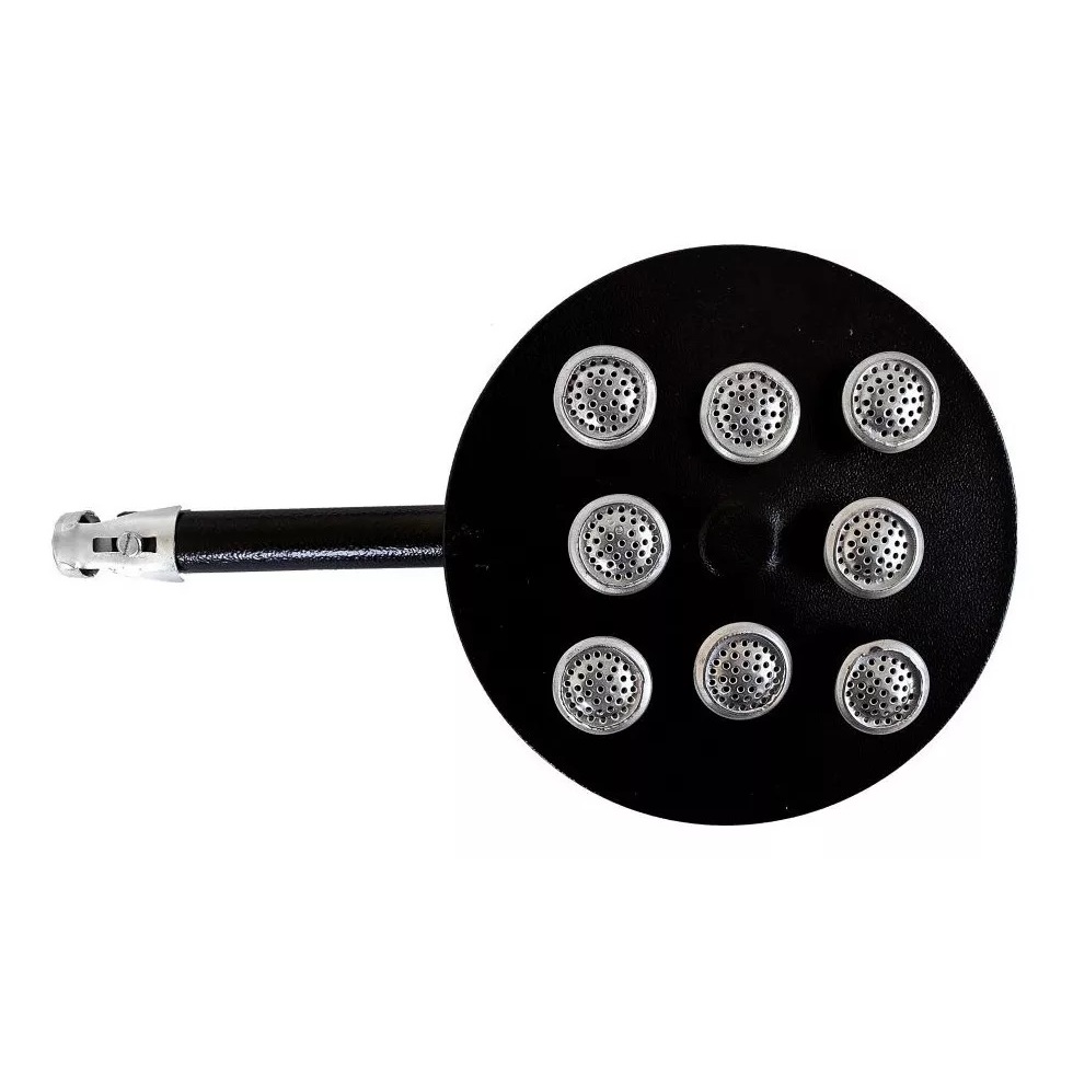 Queimador Industrial Curto 8 Caulins Fogão Master Roa