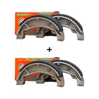 PAR PATIM LONA DE FREIO *0,25* CG TITAN 125 TITAN 150 TITAN 160 FAN 125 150 TRASEIRO + DIANTEIRO FIREBREQ em Oferta na Shopee