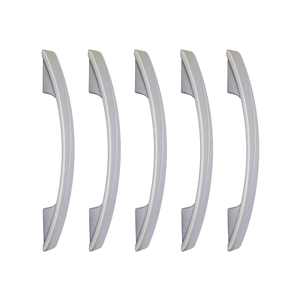 Puxador Armario Moveis Gaveta Monza 128/160mm - 05 Unidades