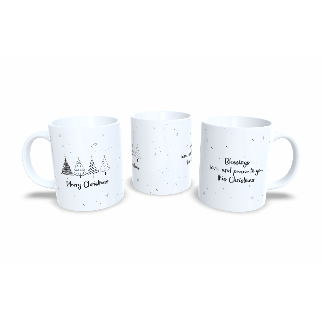 Caneca Natalina Personalizada Com Nome Feliz Natal Merry Christimas Presente Amigo Natal HD 2094