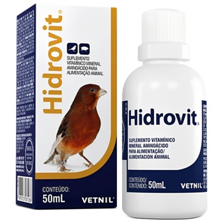 Hidrovit Suplemento De Aves E Suinos - Vetnil 50ml Com Nota em Oferta na Shopee