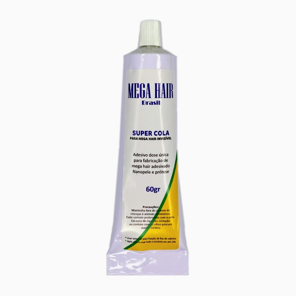 Gel Cola 60g para Fabricação de Mega Hair ( Mais Forte do Brasil )