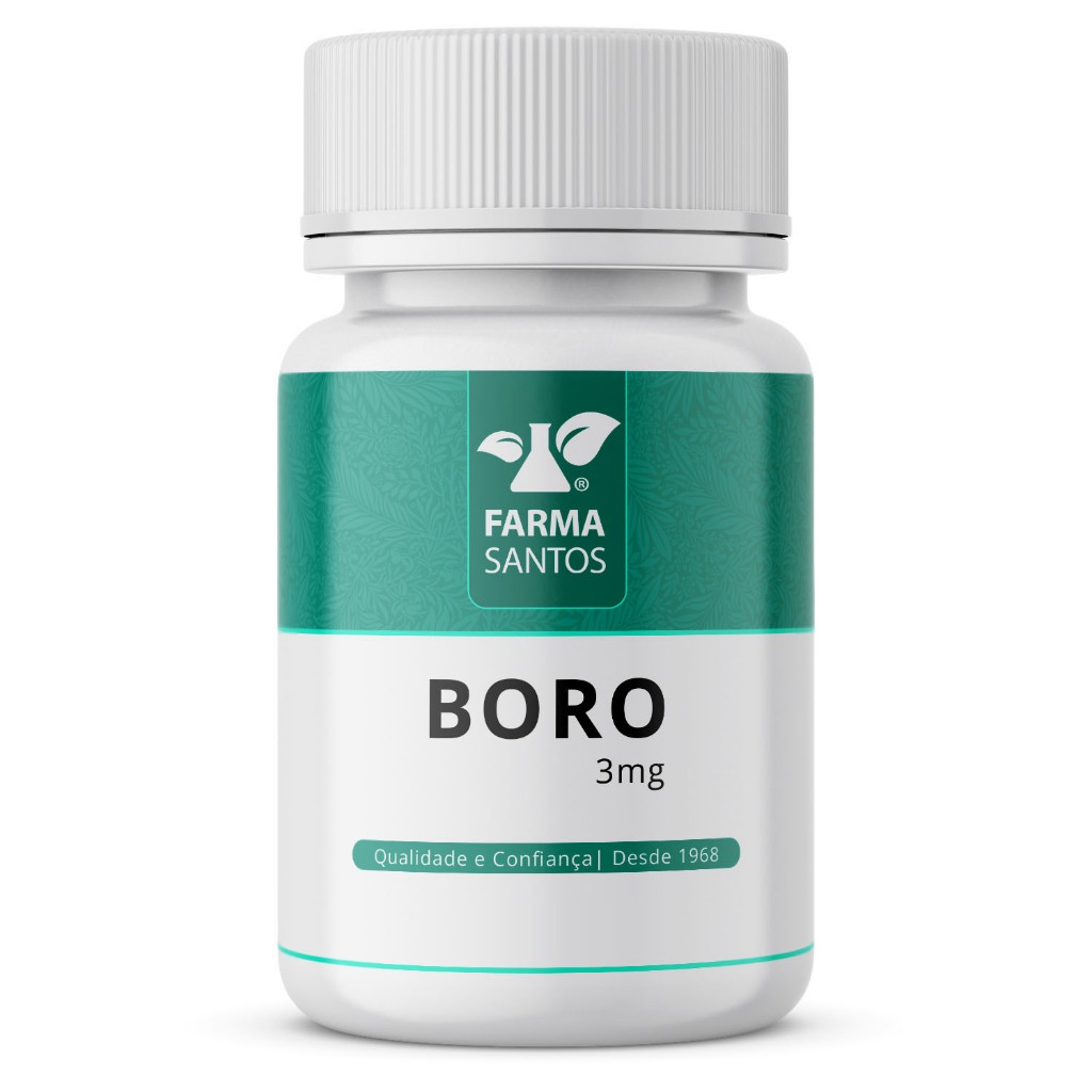Boro Quelato 3 Mg 60 Cápsulas em Oferta na Shopee