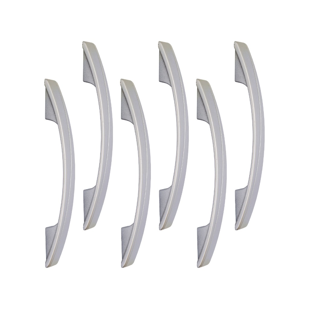 Kit 6 Puxadores Monza Móveis Gaveta Armário Cozinha 128/160mm em Oferta na Shopee