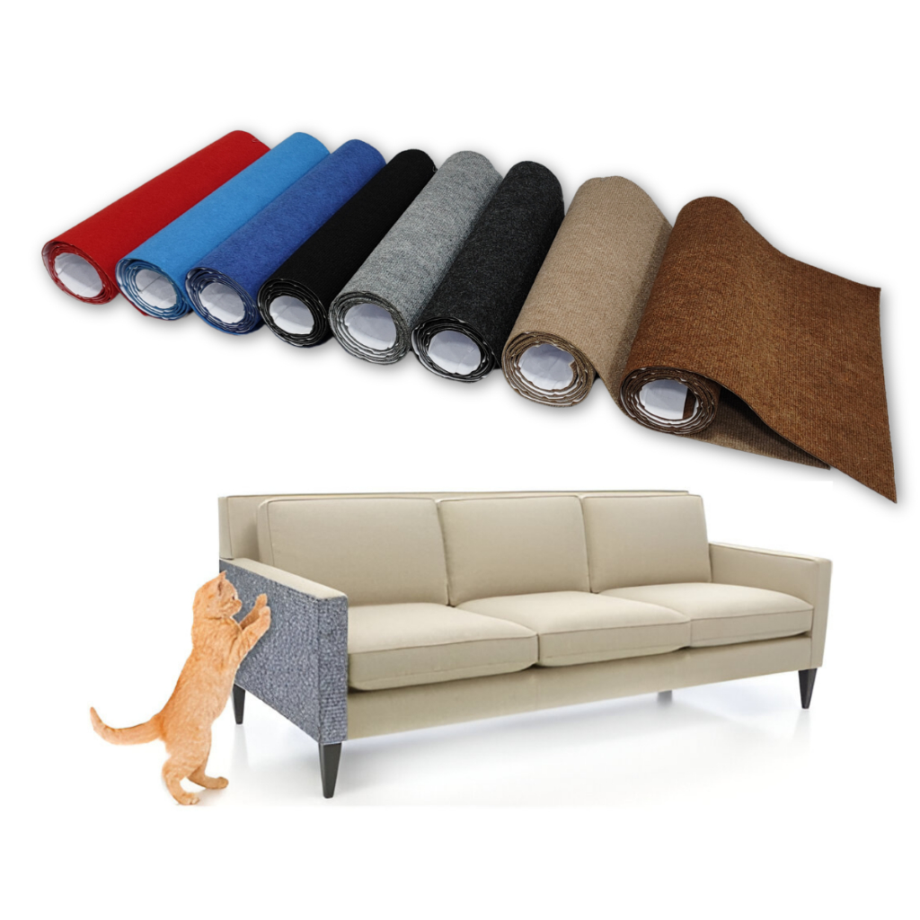 Arranhador Para Gatos Adesivo Protetor Anti-arranhão Sofá Cama 50cm X 1 Metro