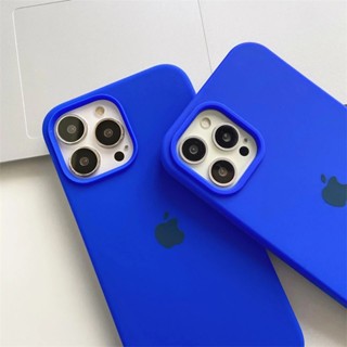 Capa Case Capinha Aveludada Silicone AZUL CANETA 7/8PLUS XSMAX 11 12 13 14 15 16 PLUS PRO MAX LINDA em Oferta na Shopee